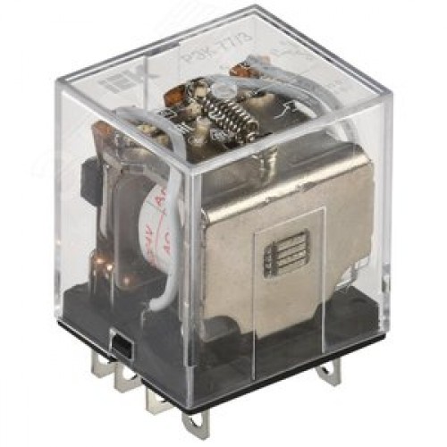 Реле промежуточное 10А 24 В 3 переключающих контакта РЭК77/3 без розетки