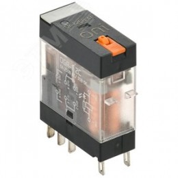 Реле общего назначения OGR-1 2C 220 В AC со светодиодом и тестовой кнопкой