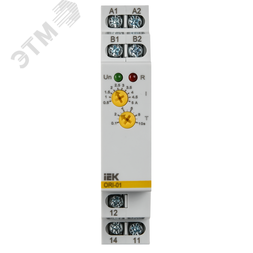 Реле тока ORI 0,5-5 А. 24-240 В AC / 24 В DC