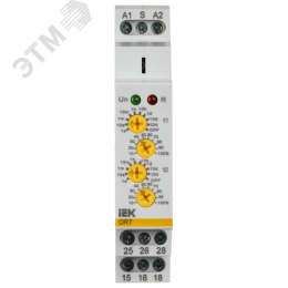 Реле времени ORT 2 контакта 2 уставки 12-240 В AC/DC