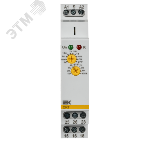 Реле задержки включения ORT 2 контакта 230 В AС