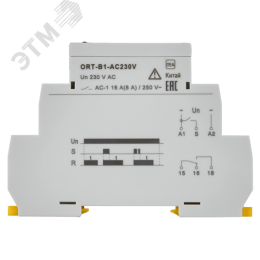 Реле задержки выключения ORT 1 контакт 230 В AС