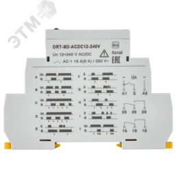 Реле времени ORT многофункциональное 2 контакта 12-240 В AC/DC