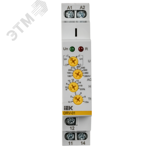 Реле напряжения ORV однофазное 220 В AC