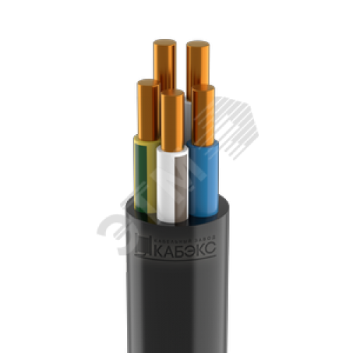 Кабель силовой ППГнг(А)-HF 5x10 ок(N, PE)-0.66