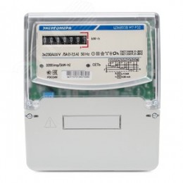 Счетчик электроэнергии ЦЭ6803В 1 230В 1-7,5А трехфазный 4пр. М7 Р32 трехфазный однотарифный, 17.5, класс точности 1.0, D+Щ, ЭМОУ