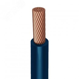 Провод силовой ПуГВнг(А)-LS 1х10 синий