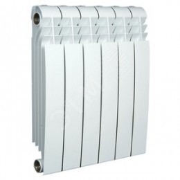 Радиатор биметаллический секционный BiLiner 500/87/6 боковое подключение 1026Вт