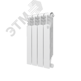 Радиатор биметаллический секционный Bimetall 500/80/4 боковое подключение 640Вт