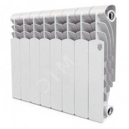 Радиатор алюминиевый секционный Revolution 350/80/4 боковое подключение 512Вт