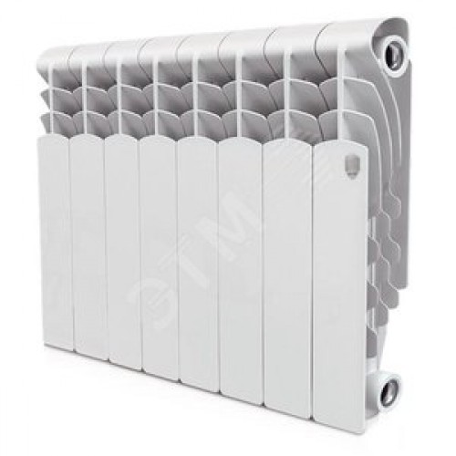 Радиатор алюминиевый секционный Revolution 350/80/4 боковое подключение 512Вт