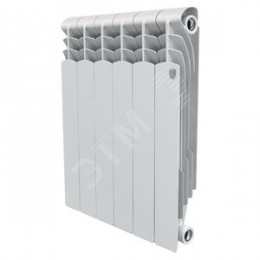 Радиатор биметаллический секционный Bimetall 350/80/4 боковое подключение 488Вт