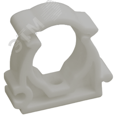 Опора 40 мм PPR, с креплением, серая