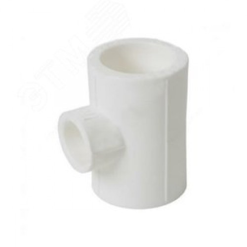 Тройник переходной 40x25x40 мм полипропиленовый PPR белый