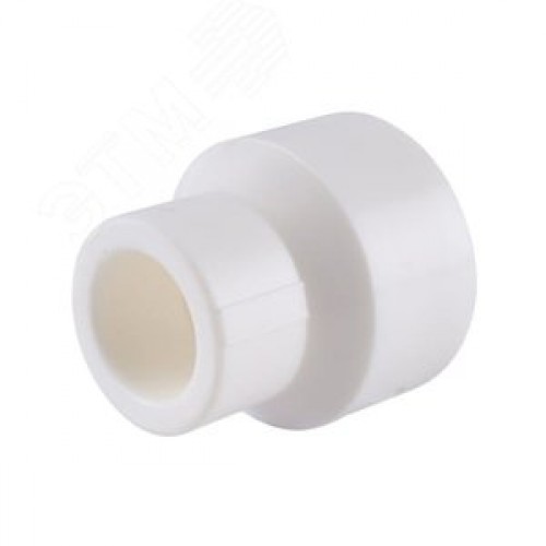 Муфта переходная 90x50 ВН полипропиленовая PPR белая