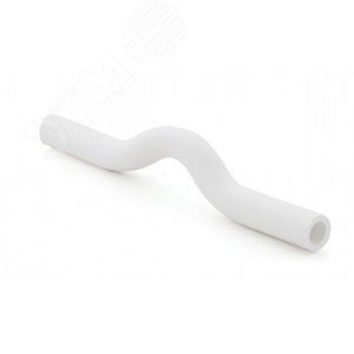 Обводное колено 32 мм полипропиленовый PPR белый