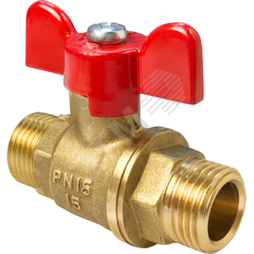 Кран шаровой 11Б27фт1М 3/4' НН ручка бабочка