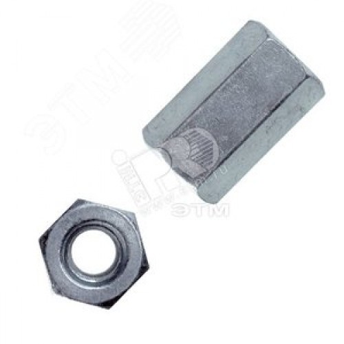Гайка DIN6334 М16 удлиненная соединительная оцинкованная