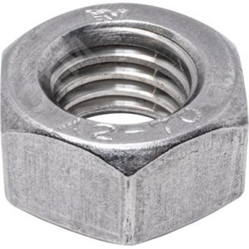 Гайка шестигранная DIN 934 M12 A2 нержавеющая