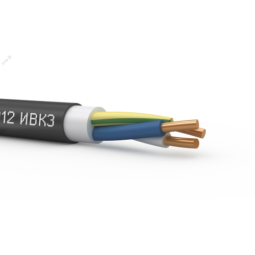 Кабель силовой ВВГнг(А)-LSLTx 3х2,5 ок (N,PE)-0,66 ТРТС  100м