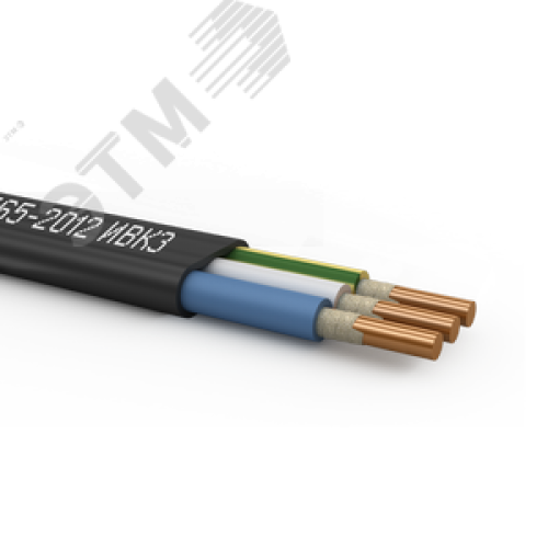 Кабель силовой ВВГ-Пнг(А)-FRLSLTx 3х1.5 ок (N.PE)-0.66 ТРТС  100м