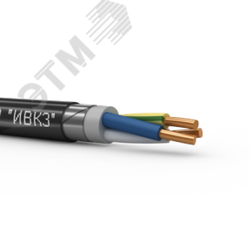 Кабель силовой ВБШвнг(А)-LS 3х4.0 ок (N.PE)-0.66