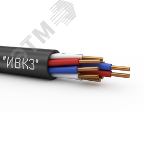 Кабель контрольный КВВГнг(А)-LS 10х0.75 ТРТС