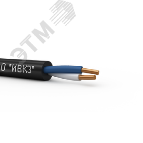 Кабель силовой ВВГнг(А)-LSLTx 2х1,5 ок (N)-0,66 ТРТС  100м