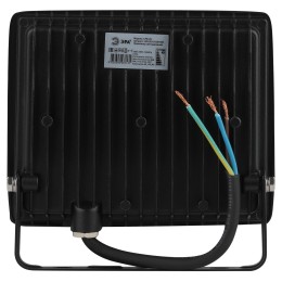 Прожектор светодиодный ДО-50 Вт 4000К 4000 Лм IP65 черный 50w нейтральный 200-240В LPR-023-0-40K-050