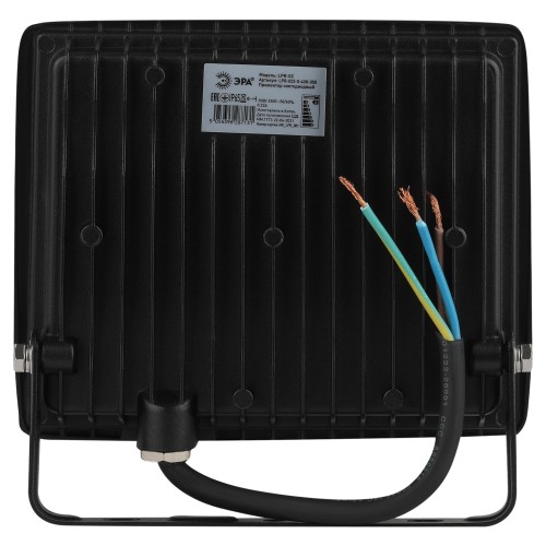 Прожектор светодиодный ДО-50 Вт 4000К 4000 Лм IP65 черный 50w нейтральный 200-240В LPR-023-0-40K-050