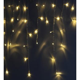 Гирлянда LED Бахрома 1,8х0,5 м теплый свет 8 режимов 220V, IP20 100/800 ENIB-01B