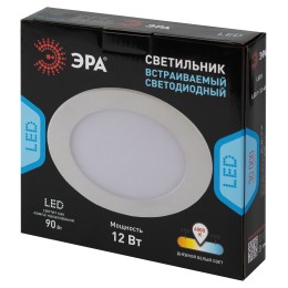 Светильник LED 1-12-4K/Лм Светильник светодиодный круглый LED 12W 220V 4000K LED 1-12-4K/Лм