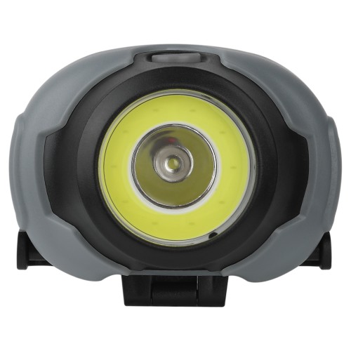 Фонарь налобный светодиодный 5Вт 310Лм IP40 SMD+COB 3 режима на батарейках 3xAAA (в комплект не входят) GB-710 Криптон