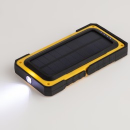 Фонарь светодиодный Рабочие Практик RA-811 ручной, аккумуляторный, 15 Вт COB, powerbank, солнечная батарея, магнит