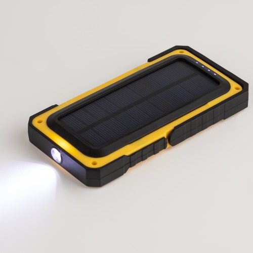 Фонарь светодиодный Рабочие Практик RA-811 ручной, аккумуляторный, 15 Вт COB, powerbank, солнечная батарея, магнит