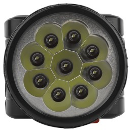 Фонарь налобный светодиодный 4Вт 50Лм IP40 LED 2 режима аккумуляторный TG9 черный