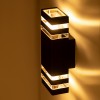 Светильник уличный настенный Астрея GBW-101-BL-0310 230В 2хЕ27 max 30Вт IP54 310х110x95 вверх/вниз