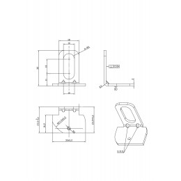 Cветильник cветодиодный подвесной ДСП 100Вт 10000Лм IP65 5000К Кп<5% КСС Д IC SPP-403-0-50K-100