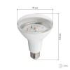 Лампа светодиодная лампа для рассады тип А60,FITO-16W-RB-E27-K 16 Вт, 220-240V