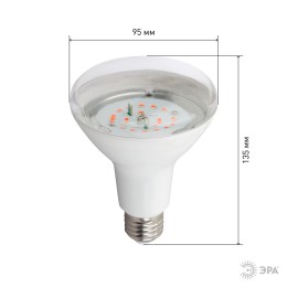Лампа светодиодная лампа для рассады тип А60,FITO-16W-RB-E27-K 16 Вт, 220-240V
