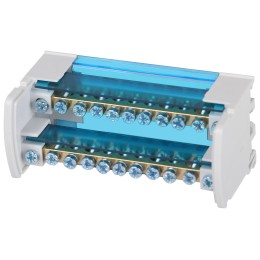 Шины на DIN-рейку NO-224-97 в корпусе кросс-модуль ШНК 2х11 L+PEN