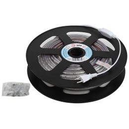 Лента светодиодная 4,8Вт/м 220В 6500К IP67 60LED/м LS2835-4,8-60-220-6500К-IP67-20m
