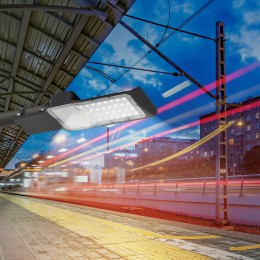 Светильник уличный светодиодный ДКУ 50Вт 5000К 5000Лм IP65 КСС Ш-с DOB-SMD 48мм SPP-503-0-50K-050