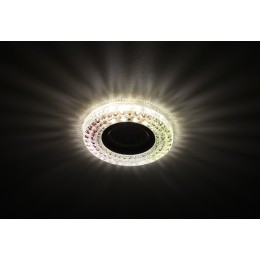 Светильник точечный DK LD15 SL RGB/WH декор cо светодиодной подсветкой MR16, мультиколор
