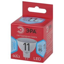 Лампа светодиодная LED 11 Вт 880Лм 4000К софит нейтральный GU5.3 220-240В LED MR16-11W-840-GU5.3 Red Line