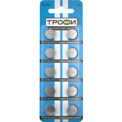 Элемент питания Трофи G13 (357) LR1154, LR44