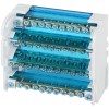 Шины на DIN-рейку в корпусе (кросс-модуль) ШНК 4х11 3L+PEN