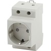 Розетка на DIN-рейку PRO MRD10-16-E 16А с заземлением