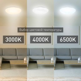 Светильник бытовой светодиодный (SPB 6) Fashion 70 Вт 3000-6500К 5950 Лм с пультом ДУ 511x84 мм SPB-6 Sparkle 70