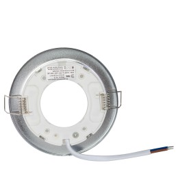 Светильник встраиваемый KL70 СН /1 под лампу Gx53 тонкий 220V 13W хром (40/2200)